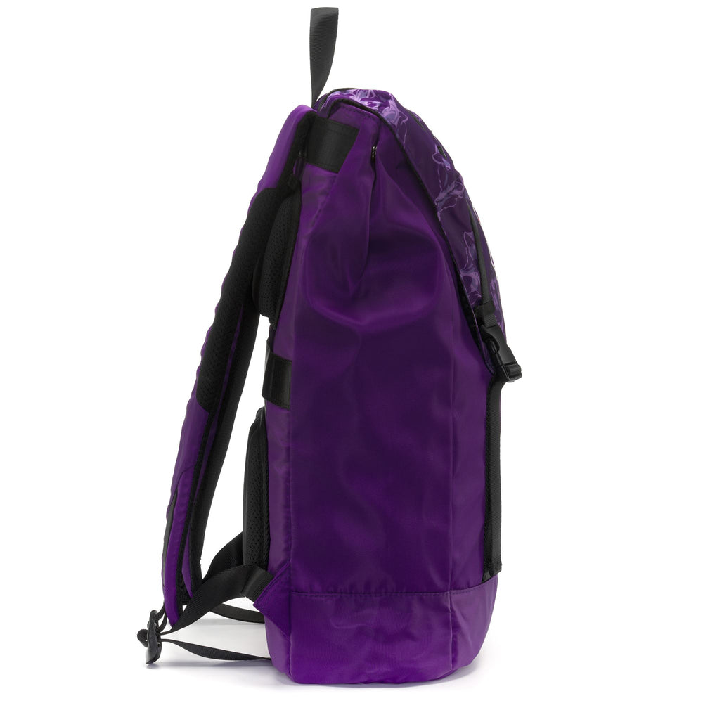 Bags Unisex ARECKO FIORENTINA Backpack VIOLET INDIGO Dressed Front (jpg Rgb)	