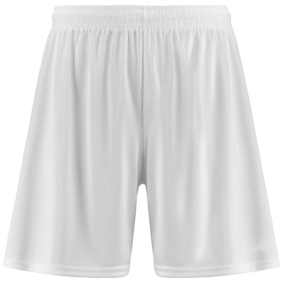 Shorts Man KAPPA4SOCCER BORGOC Sport  Shorts WHITE Photo (jpg Rgb)			