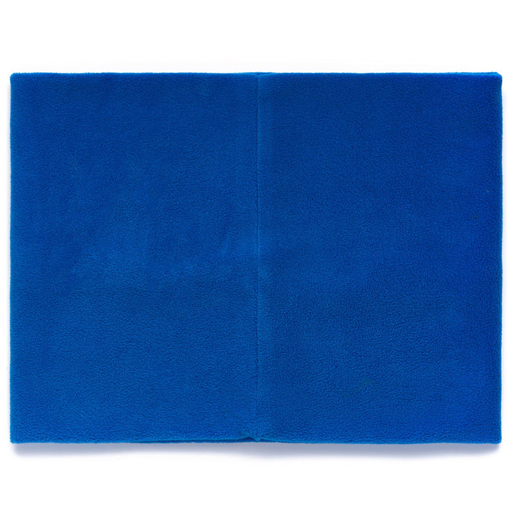 Scarves Unisex COLD C WARMNECK BLUE BRILLIANT Dressed Front (jpg Rgb)	