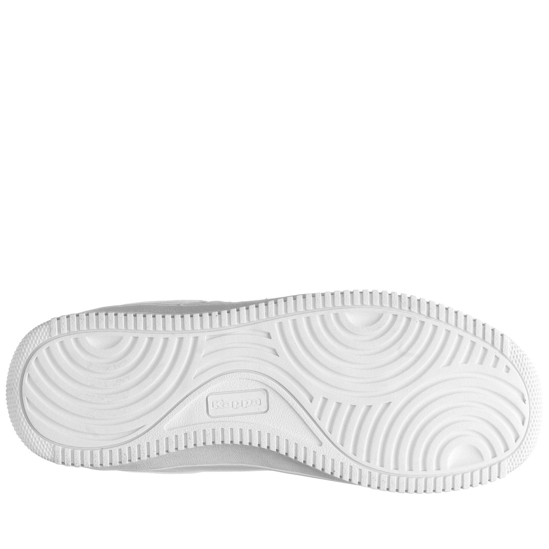 Sneakers Unisex MASERTA ACF FIORENTINA Low Cut WHITE - VIOLET INDIGO Dressed Front (jpg Rgb)	