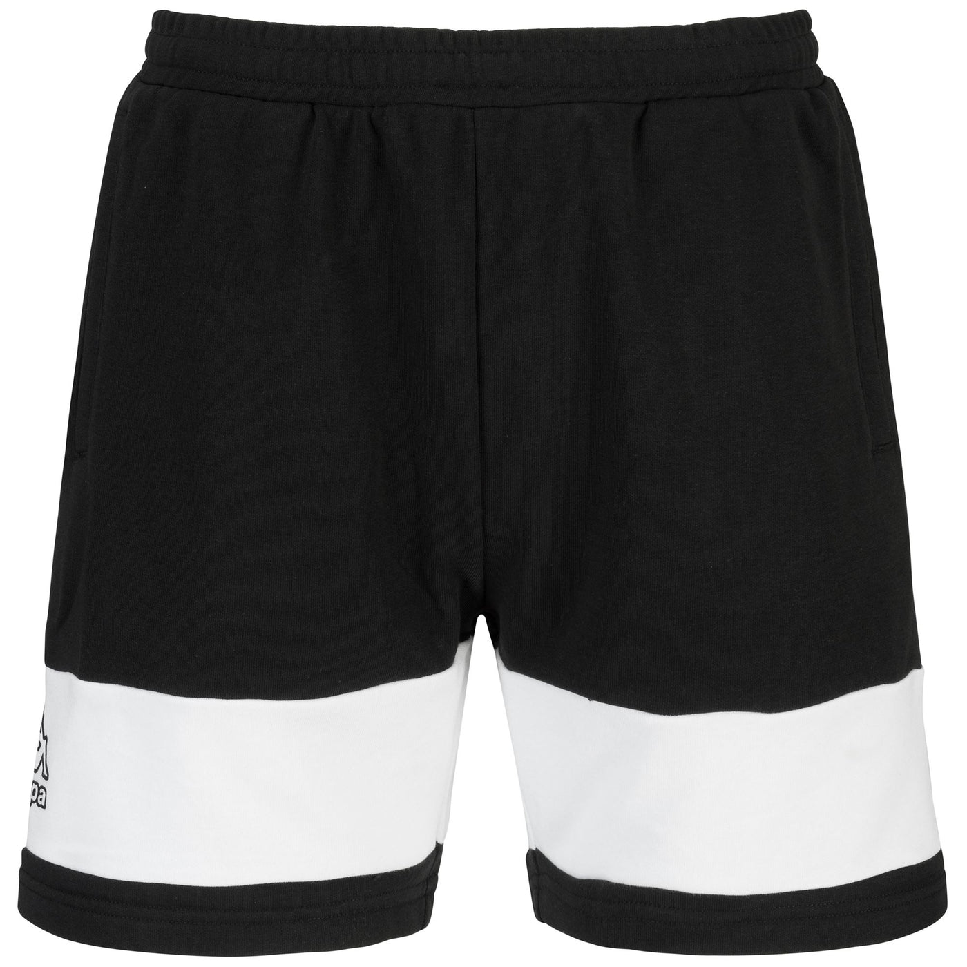 Shorts Man LOGO DRIT Sport  Shorts Black - White | kappa Photo (jpg Rgb)			
