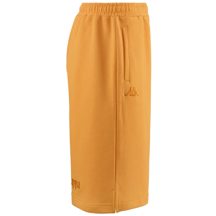 Shorts Man AUTHENTIC GABOX Sport  Shorts ORANGE LT Dressed Front (jpg Rgb)	