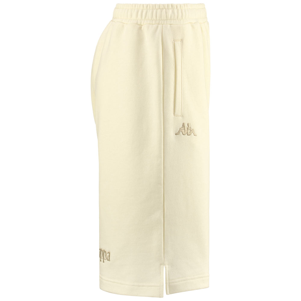 Shorts Man AUTHENTIC GABOX Sport  Shorts WHITE ANTIQUE Dressed Front (jpg Rgb)	