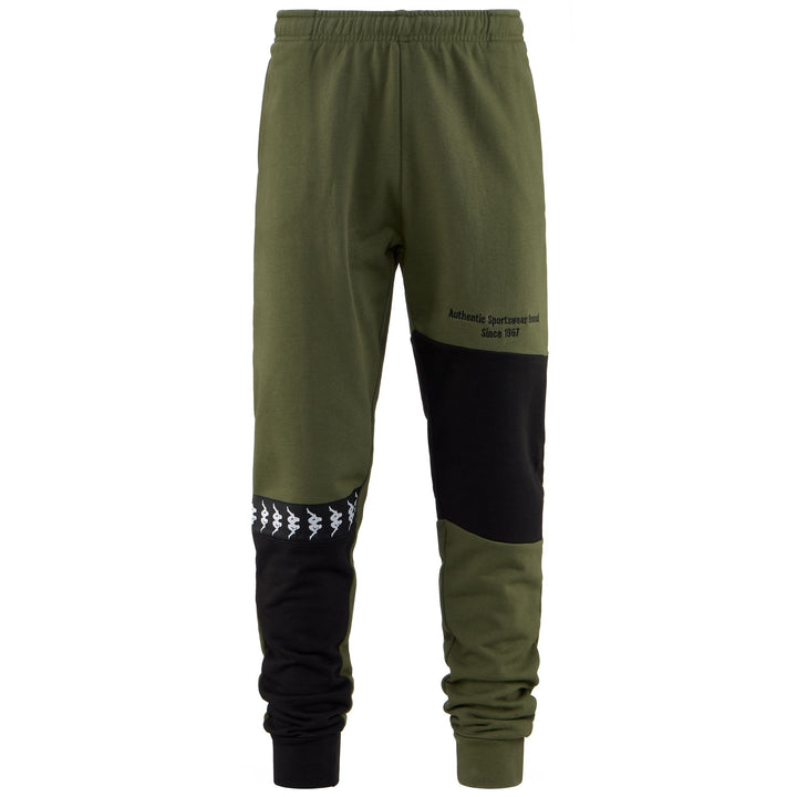 Pants Man 222 BANDA VENOM Sport Trousers GREEN PARSLEY - BLACK Photo (jpg Rgb)			