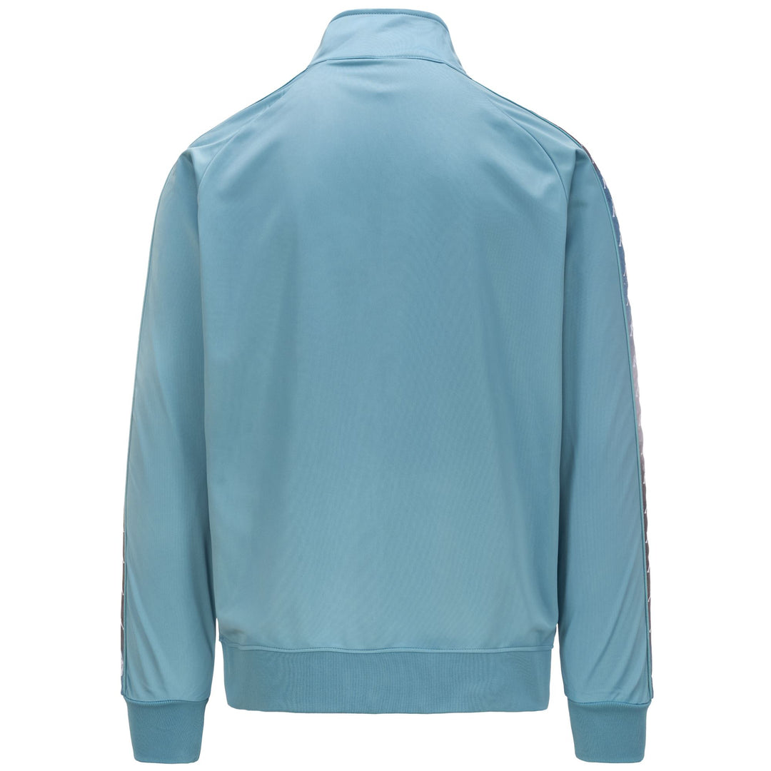 Fleece Man 222 BANDA ANNISTON GRAPHIKTAPE Jacket BLUE STONE-BLUE LT GRAPHIK Dressed Side (jpg Rgb)		