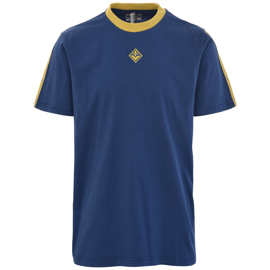 T-ShirtsTop Man Jpn Bartas Fiorentina T-Shirt BLUE ROYAL-YELLOW GOLD Photo (jpg Rgb)			