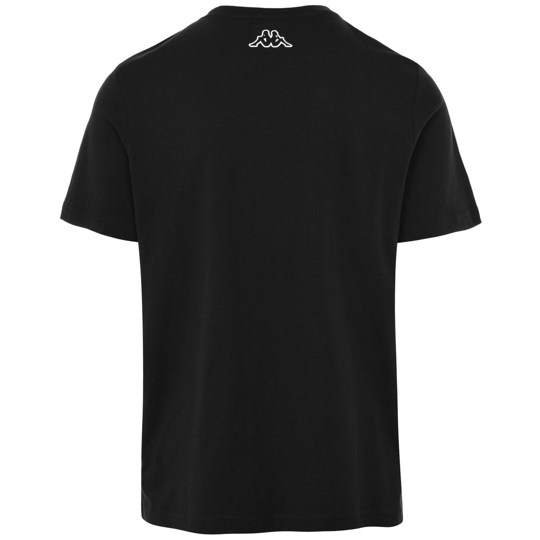 T-ShirtsTop Man LOGO DERMAN T-Shirt BLACK Dressed Side (jpg Rgb)		