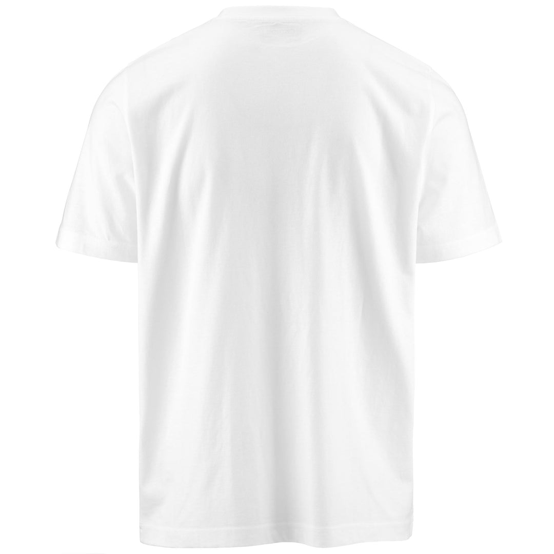 T-ShirtsTop Man LOGO EDGAR T-Shirt WHITE Dressed Side (jpg Rgb)		