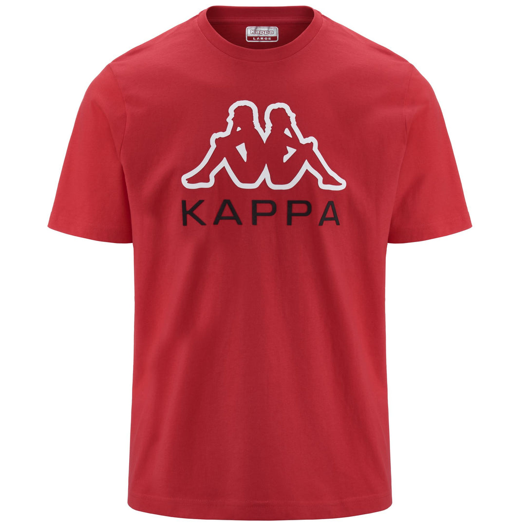 T-ShirtsTop Man LOGO EDGAR T-Shirt RED FLAME Photo (jpg Rgb)			