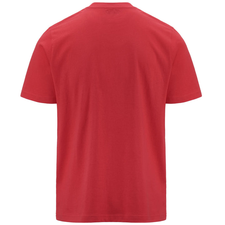 T-ShirtsTop Man LOGO EDGAR T-Shirt RED FLAME Dressed Side (jpg Rgb)		