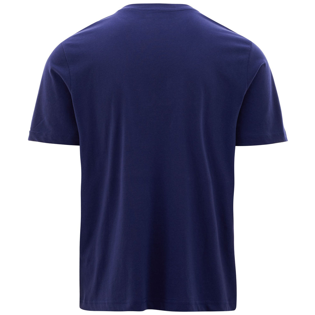 T-ShirtsTop Man LOGO EDGAR T-Shirt BLUE RIBBON Dressed Side (jpg Rgb)		
