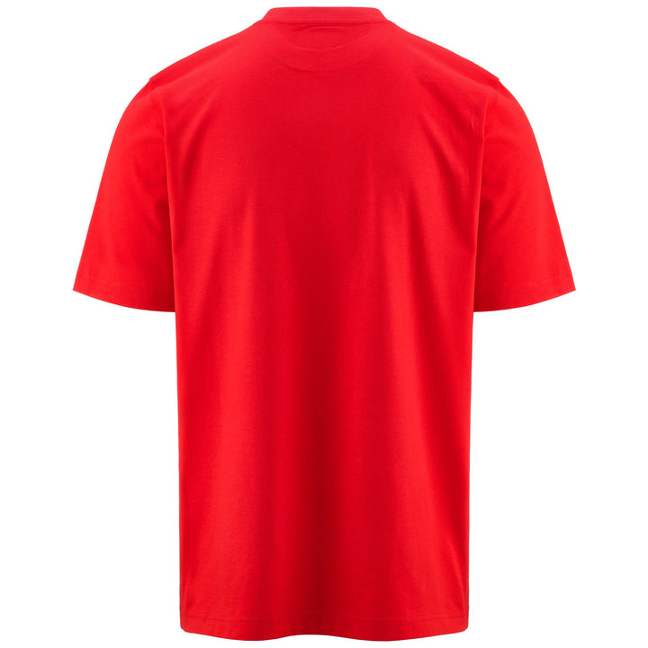 T-ShirtsTop Man LOGO EDIZ T-Shirt RED FLAME Dressed Side (jpg Rgb)		