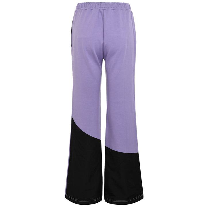 Pants Woman AUTHENTIC TECH VIMPER Sport Trousers VIOLET-BLACK SMOKE Dressed Side (jpg Rgb)		