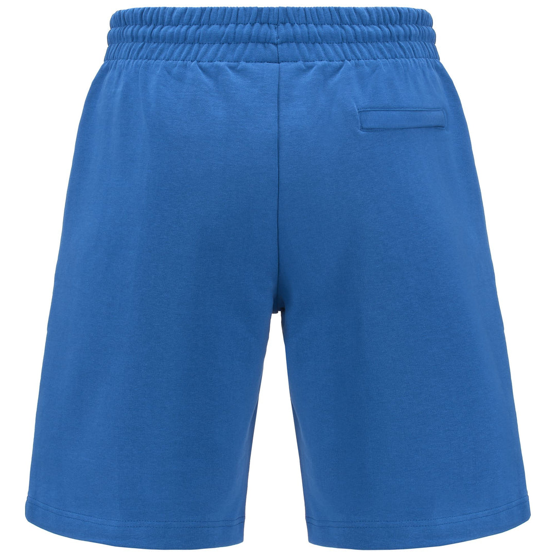 Shorts Man AUTHENTIC SPIRE ORGANIC Sport  Shorts BLUE ROYAL-WHITE ANTIQUE Dressed Side (jpg Rgb)		