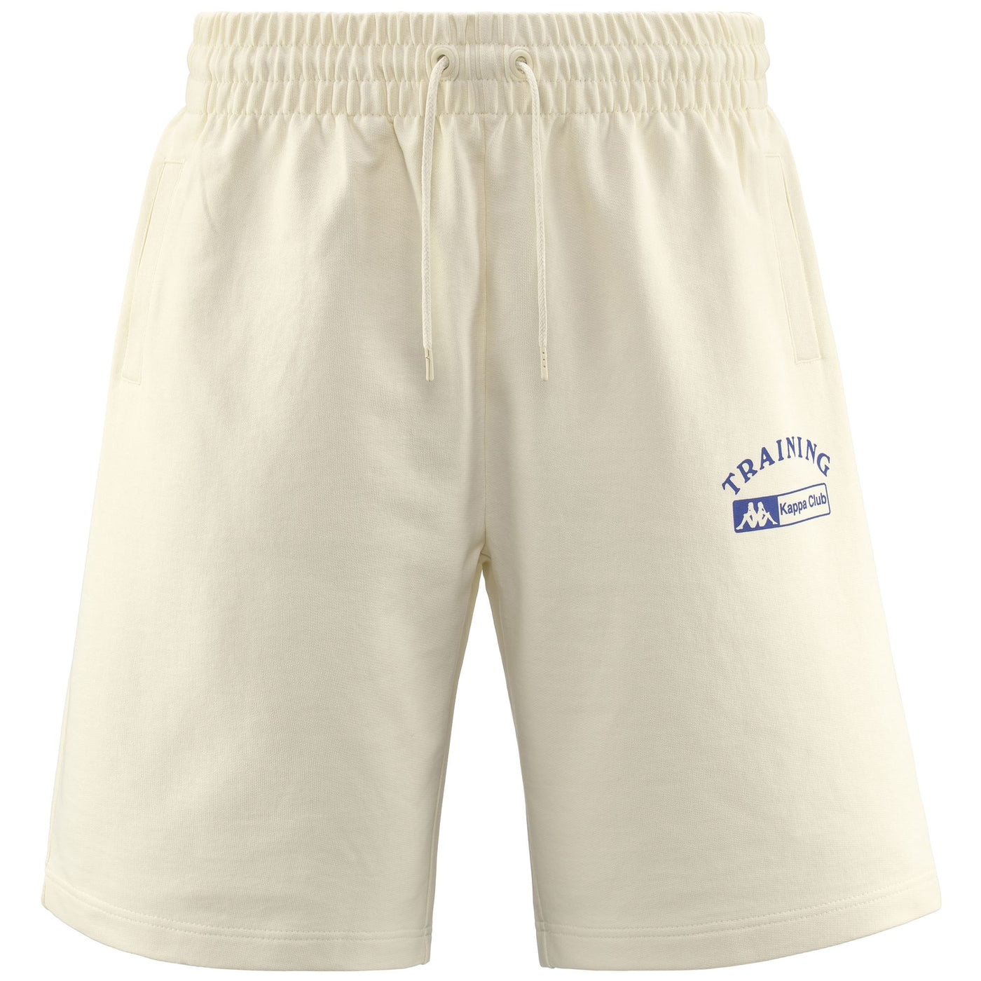Shorts Man AUTHENTIC SPIRE ORGANIC Sport  Shorts WHITE ANTIQUE-BLUE ROYAL Photo (jpg Rgb)			