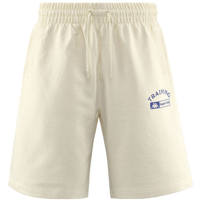 Shorts Man AUTHENTIC SPIRE ORGANIC Sport  Shorts WHITE ANTIQUE-BLUE ROYAL Photo (jpg Rgb)			