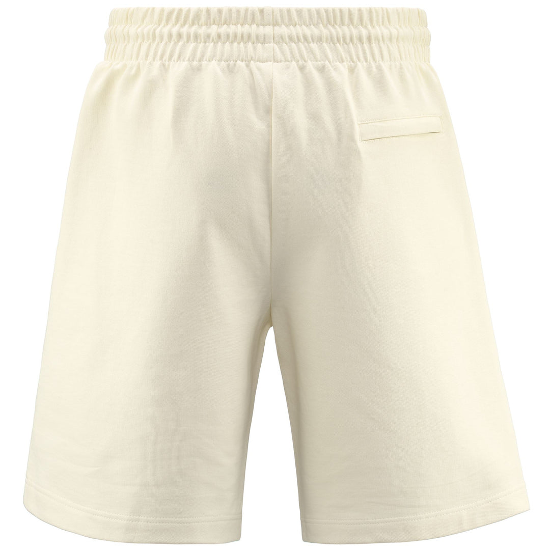 Shorts Man AUTHENTIC SPIRE ORGANIC Sport  Shorts WHITE ANTIQUE-BLUE ROYAL Dressed Side (jpg Rgb)		