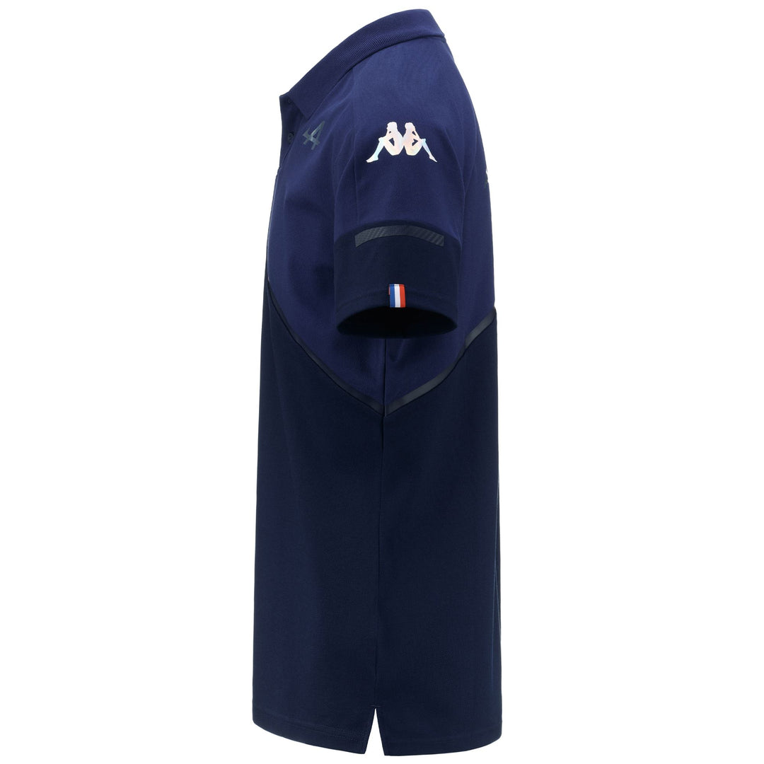 Polo Shirts Man ANGAI ALPINE F1 Polo BLUE DK-BLUE LT Dressed Back (jpg Rgb)		