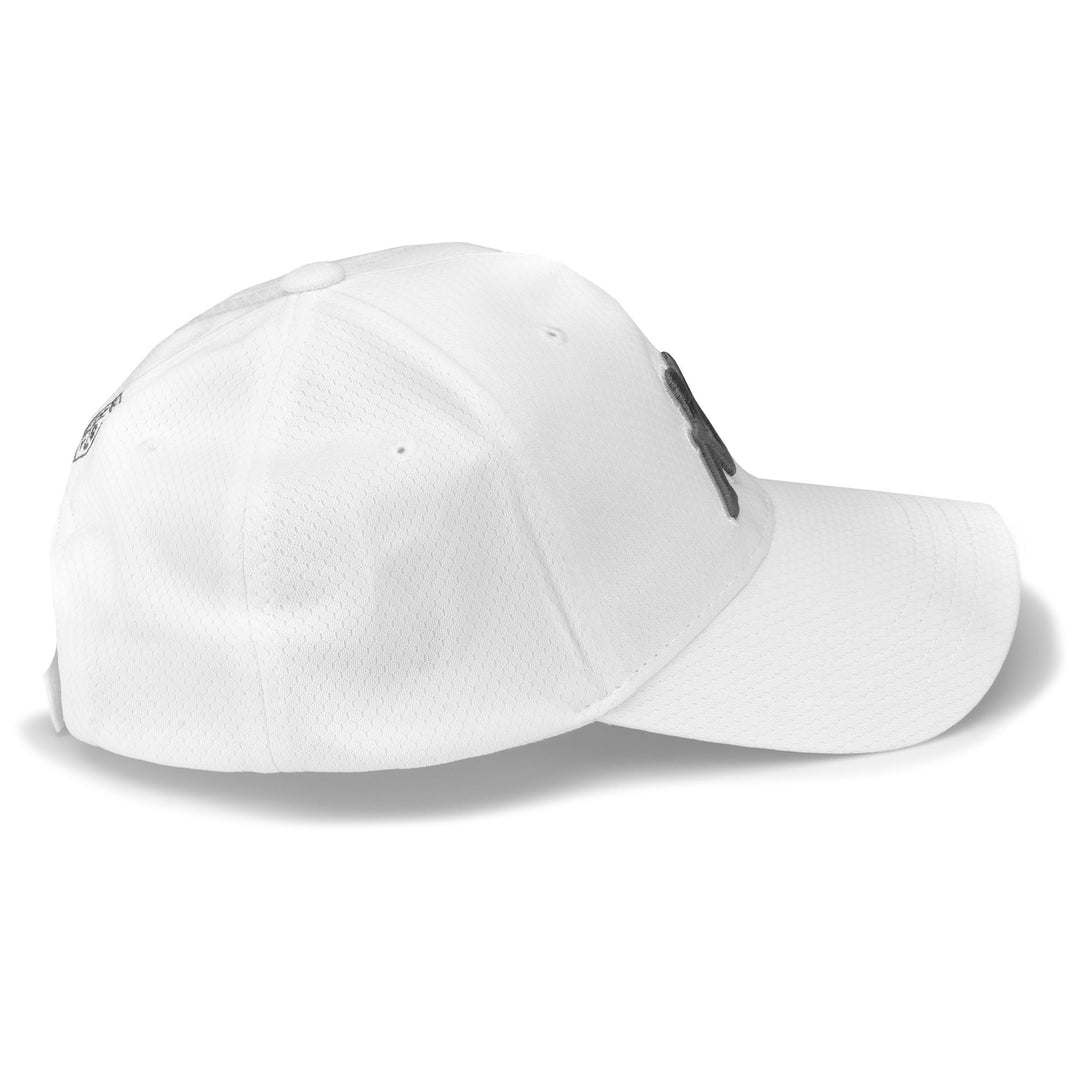 Headwear Unisex FIWY Cap WHITE-GREY Dressed Back (jpg Rgb)		