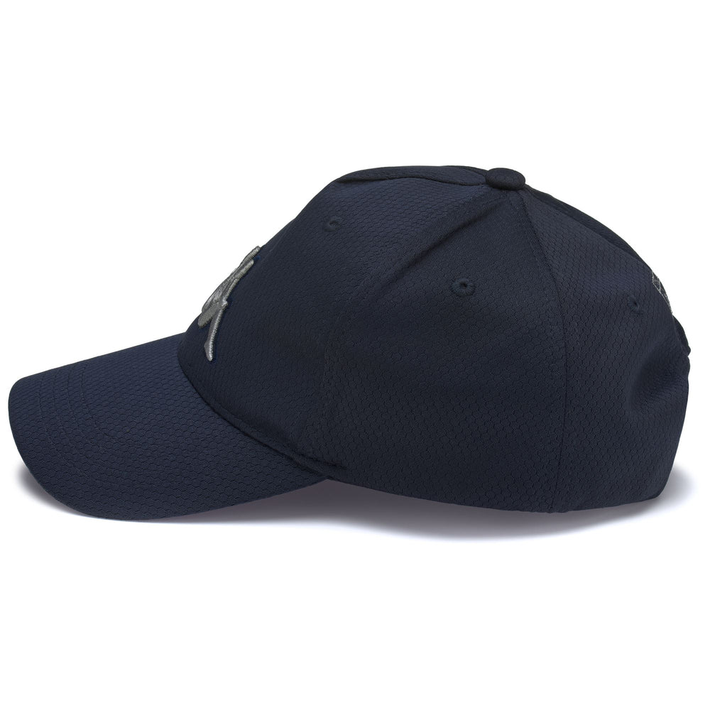 Headwear Unisex FIWY Cap BLUE DK-GREY Dressed Front (jpg Rgb)	