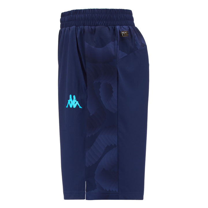 Shorts Man KOMBAT ENTE Sport  Shorts BLUE ECLIPSE - BLUE VIOLET - BLUE RIBBON Dressed Back (jpg Rgb)		