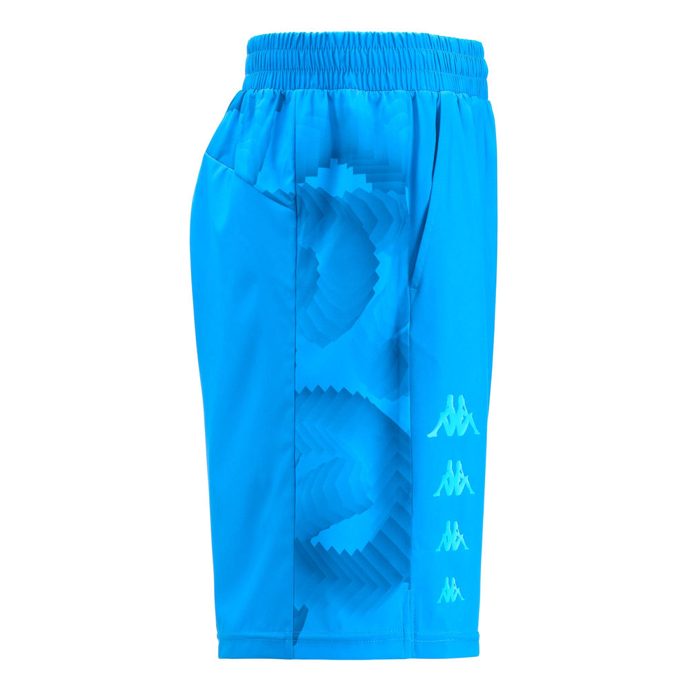 Shorts Man KOMBAT ENTE Sport  Shorts BLUE DRESDEN - TURQUOISE DK - BLUE METHYL Dressed Front (jpg Rgb)	