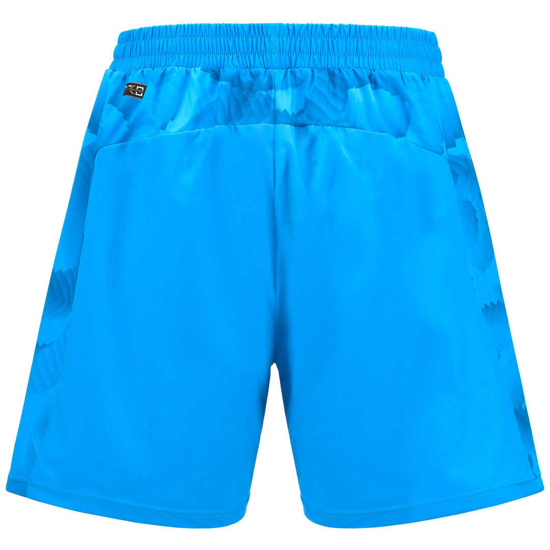Shorts Man KOMBAT ENTE Sport  Shorts BLUE DRESDEN - TURQUOISE DK - BLUE METHYL Dressed Side (jpg Rgb)		