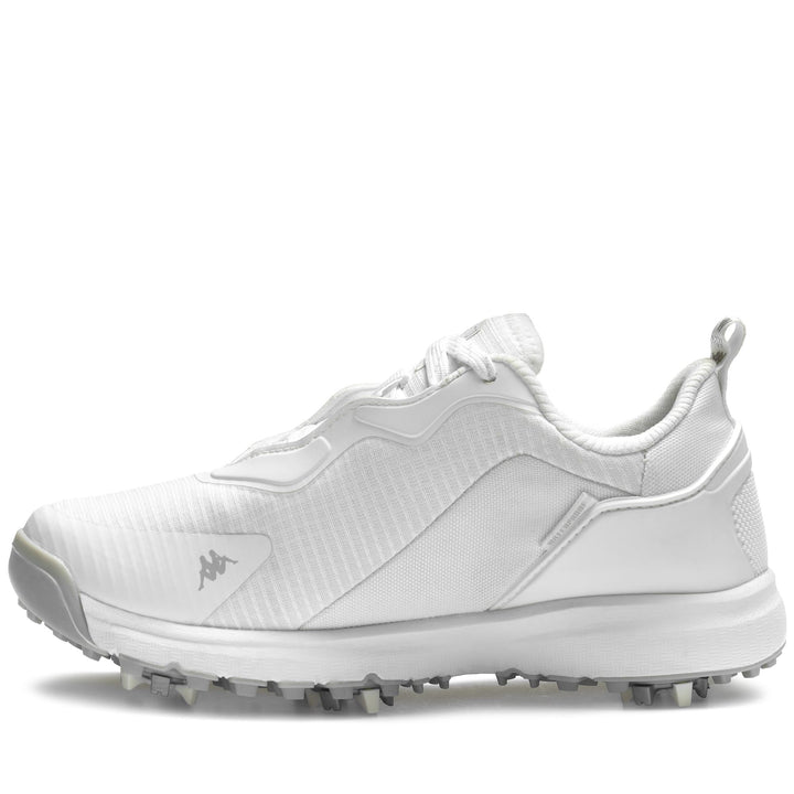 Sport Shoes Unisex KOMBAT FIRST PRO WP Low Cut WHITE - GREY LT Dressed Side (jpg Rgb)		