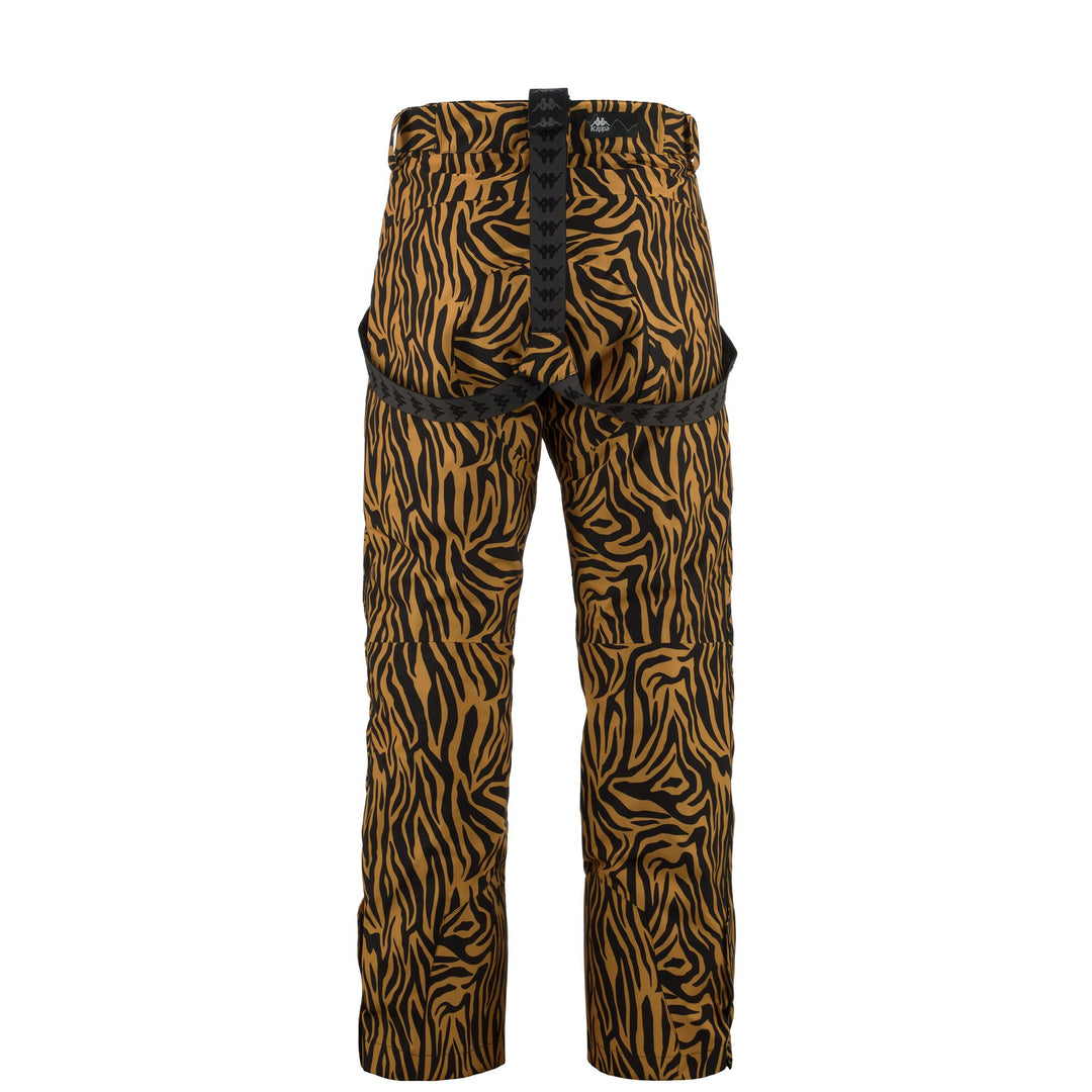 Pants Man TIER ZERO GIHDAY Sport Trousers YELLOW SUNFLOWER - BLACK Dressed Side (jpg Rgb)		