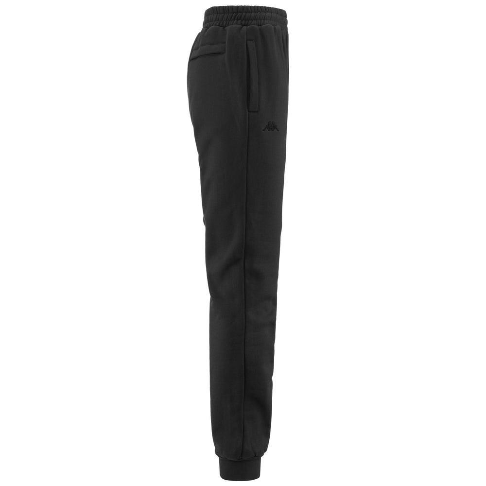Pants Man 222 BANDA GOZZO Sport Trousers GREY COAL-BLACK Dressed Front (jpg Rgb)	