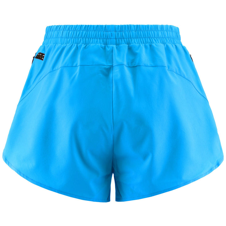 Shorts Woman KOMBAT ERBOF Sport  Shorts BLUE DRESDEN Dressed Side (jpg Rgb)		