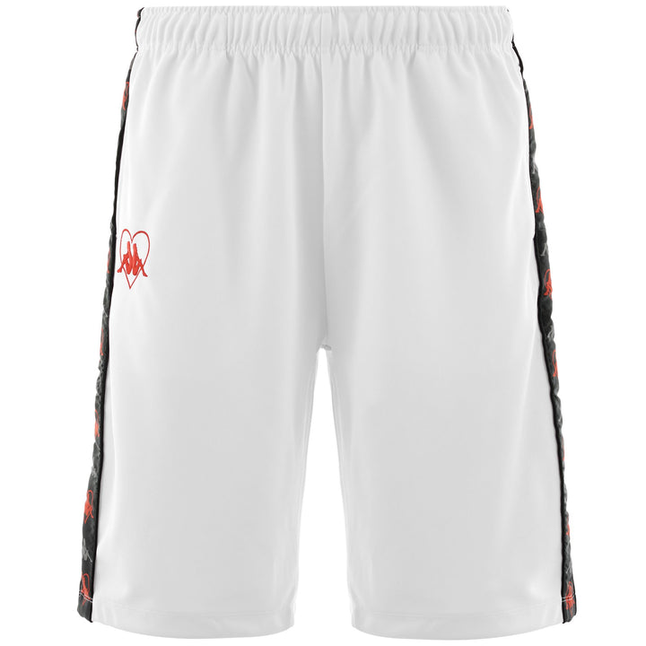 Shorts Man AUTHENTIC LIVIO Sport  Shorts WHITE-BLACK-GREY ANTHRACITE-RED Photo (jpg Rgb)			