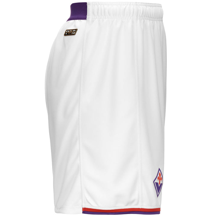 Shorts Man KOMBAT RYDER PRO FIORENTINA Sport  Shorts WHITE - VIOLET INDIGO - RED BLAZE Dressed Front (jpg Rgb)	