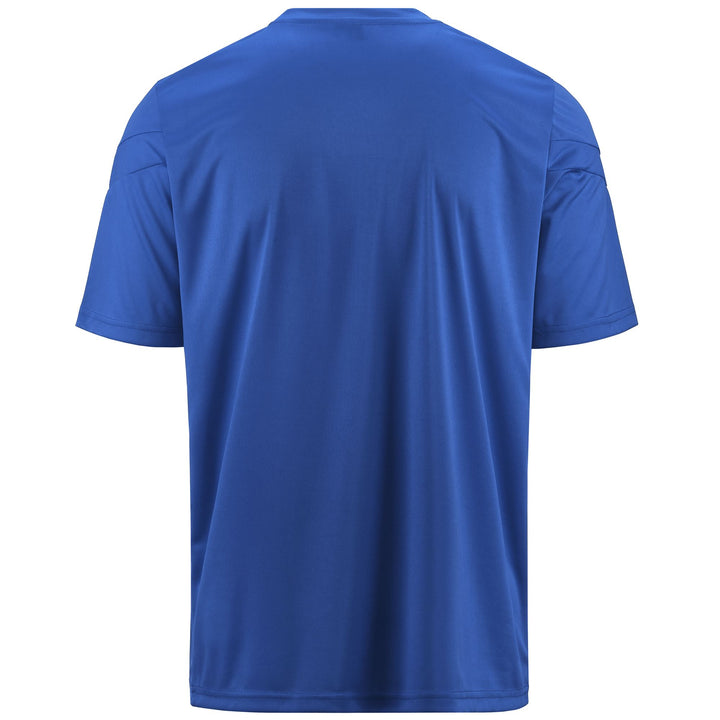Active Jerseys Man KAPPA4SOCCER DOVOC Shirt BLUE SAPPHIRE Dressed Side (jpg Rgb)		