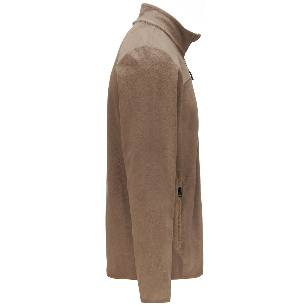 Fleece Man WIND Jacket GREY TORTORA Dressed Front (jpg Rgb)	