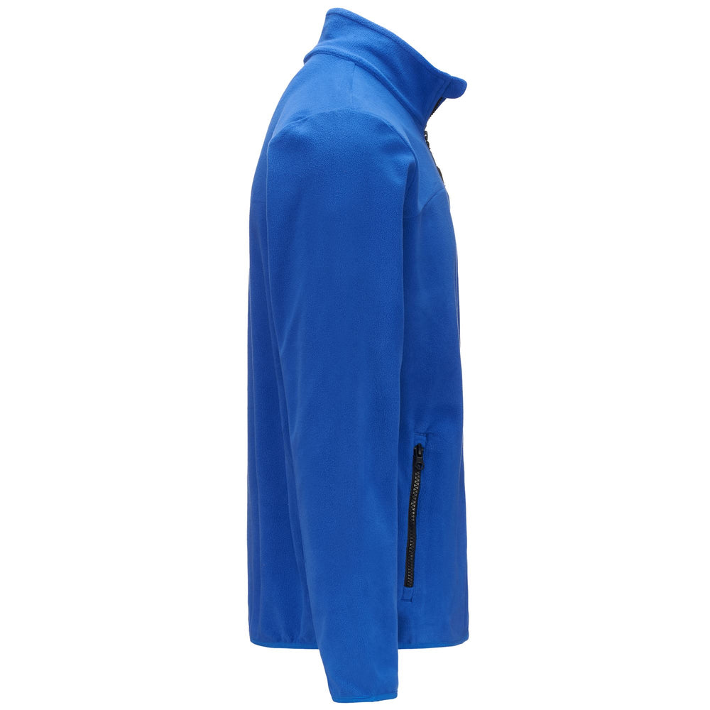 Fleece Man WIND Jacket BLUE ROYAL Dressed Front (jpg Rgb)	