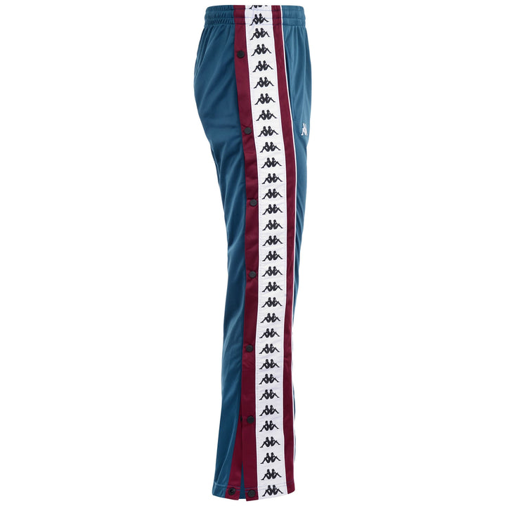 Pants Man 222 BANDA BIG BAY Sport Trousers PETROL-VIOLET-WHITE Dressed Front (jpg Rgb)	
