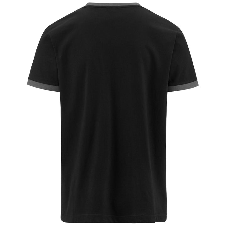 T-ShirtsTop Man AUTHENTIC TIER ONE LARIO T-Shirt BLACK-GREY Dressed Side (jpg Rgb)		