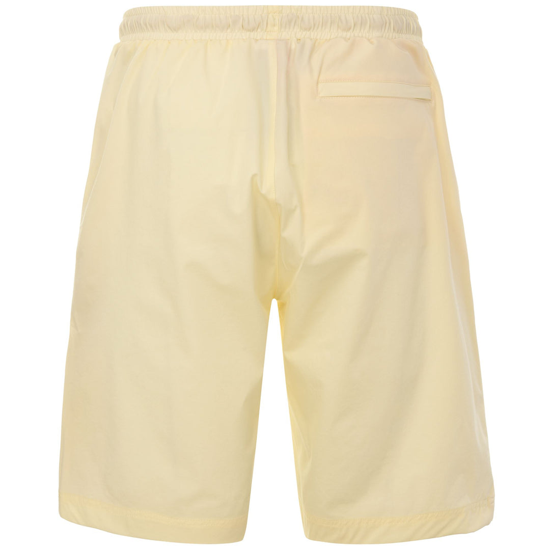 Shorts Man AUTHENTIC TIER ONE LETIS Sport  Shorts WHITE ANTIQUE - BEIGE LT Dressed Side (jpg Rgb)		