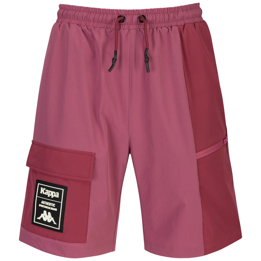 Shorts Man AUTHENTIC TIER ONE LETIS Sport  Shorts PINK DUSTY-RED FADED Photo (jpg Rgb)			
