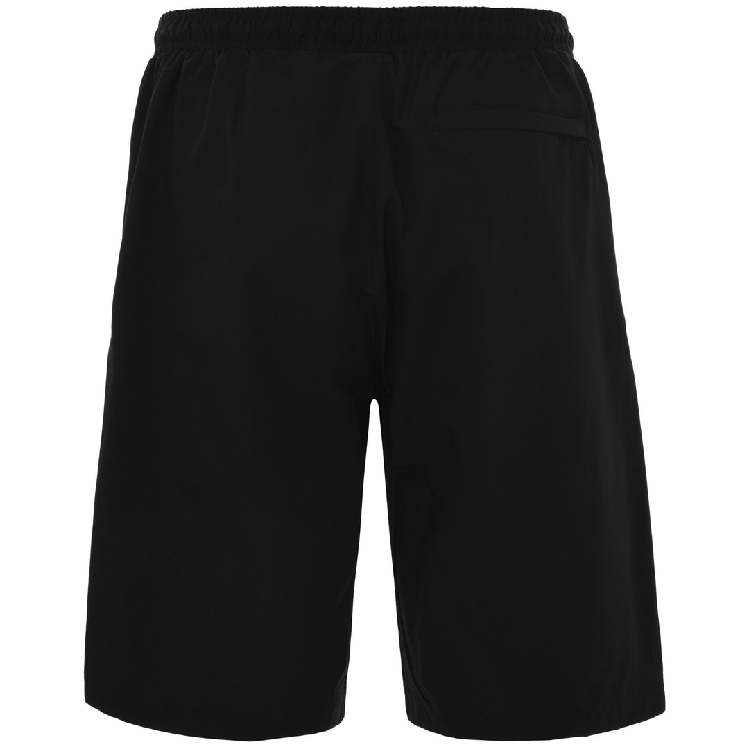Shorts Man AUTHENTIC TIER ONE LETIS Sport  Shorts BLACK-GREY Dressed Side (jpg Rgb)		