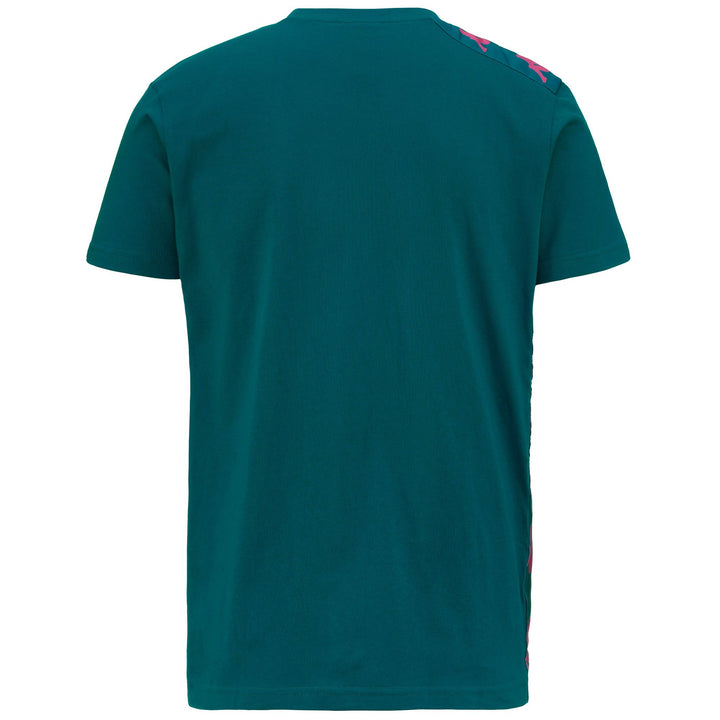 T-ShirtsTop Man 222 BANDA 10 LOVELY T-Shirt OCEAN DK-BLACK-RASPBERRY Dressed Side (jpg Rgb)		