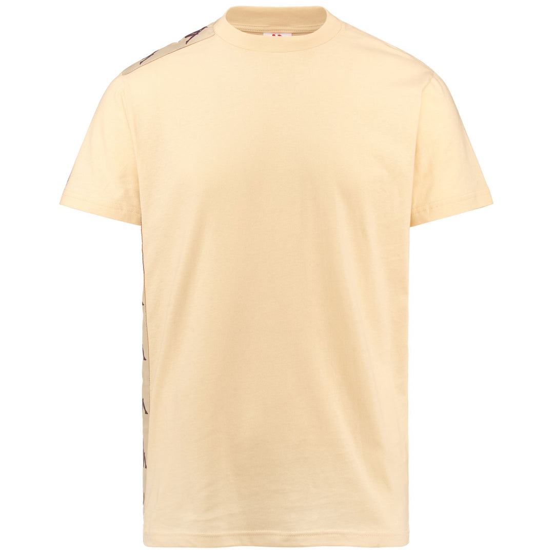 T-ShirtsTop Man 222 BANDA 10 LOVELY T-Shirt BEIGE NATURALE-ORANGE BLAZING- VIOLET PURPLE Photo (jpg Rgb)			
