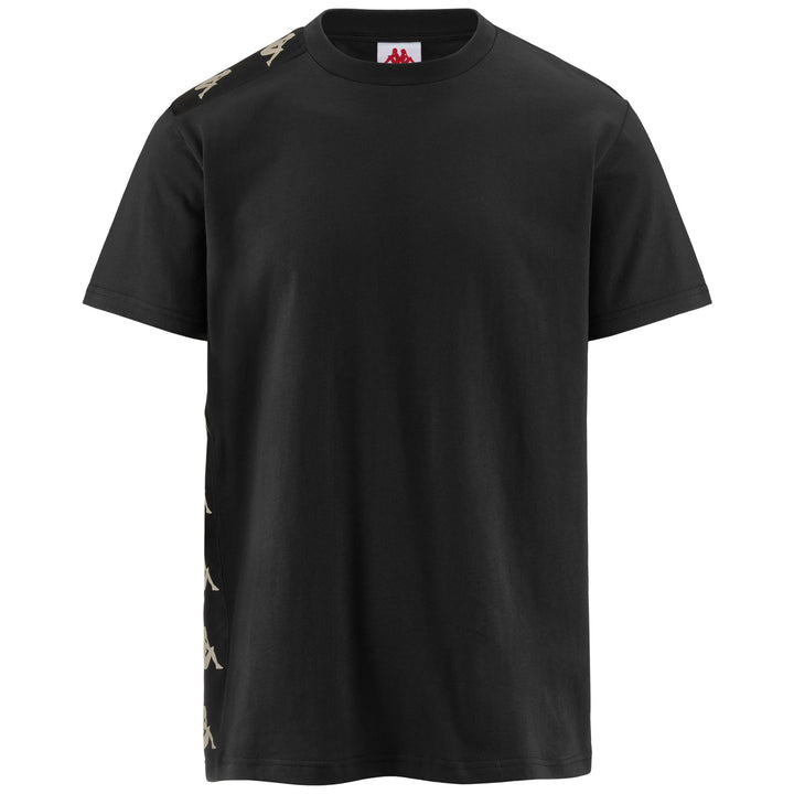 T-ShirtsTop Man 222 BANDA 10 LOVELY T-Shirt BLACK-BLUE STONE-BEIGE NATURALE Photo (jpg Rgb)			