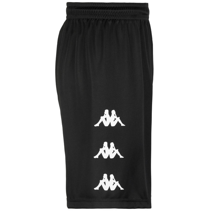 Shorts Man DORGO Sport  Shorts BLACK Dressed Front (jpg Rgb)	