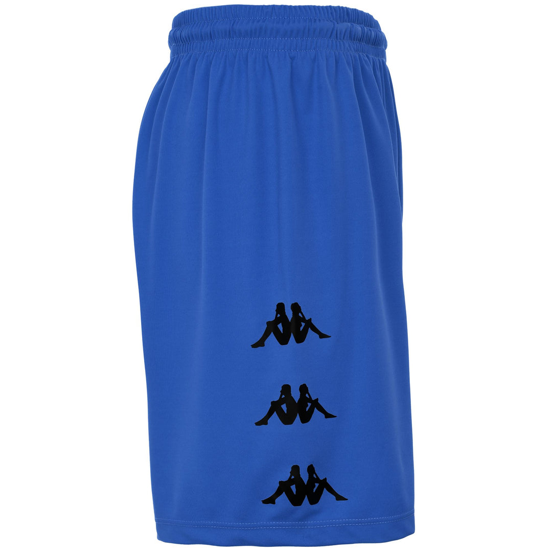 Shorts Man DORGO Sport  Shorts BLUE SAPPHIRE - BLACK Dressed Front (jpg Rgb)	