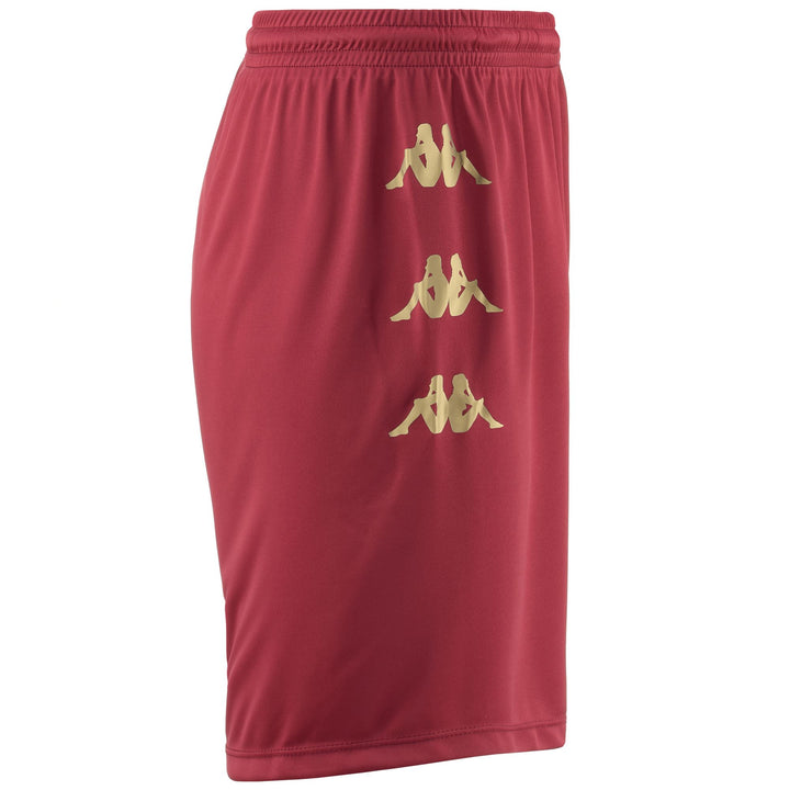 Shorts Man DUTUP Sport  Shorts RED RIBES Dressed Front (jpg Rgb)	
