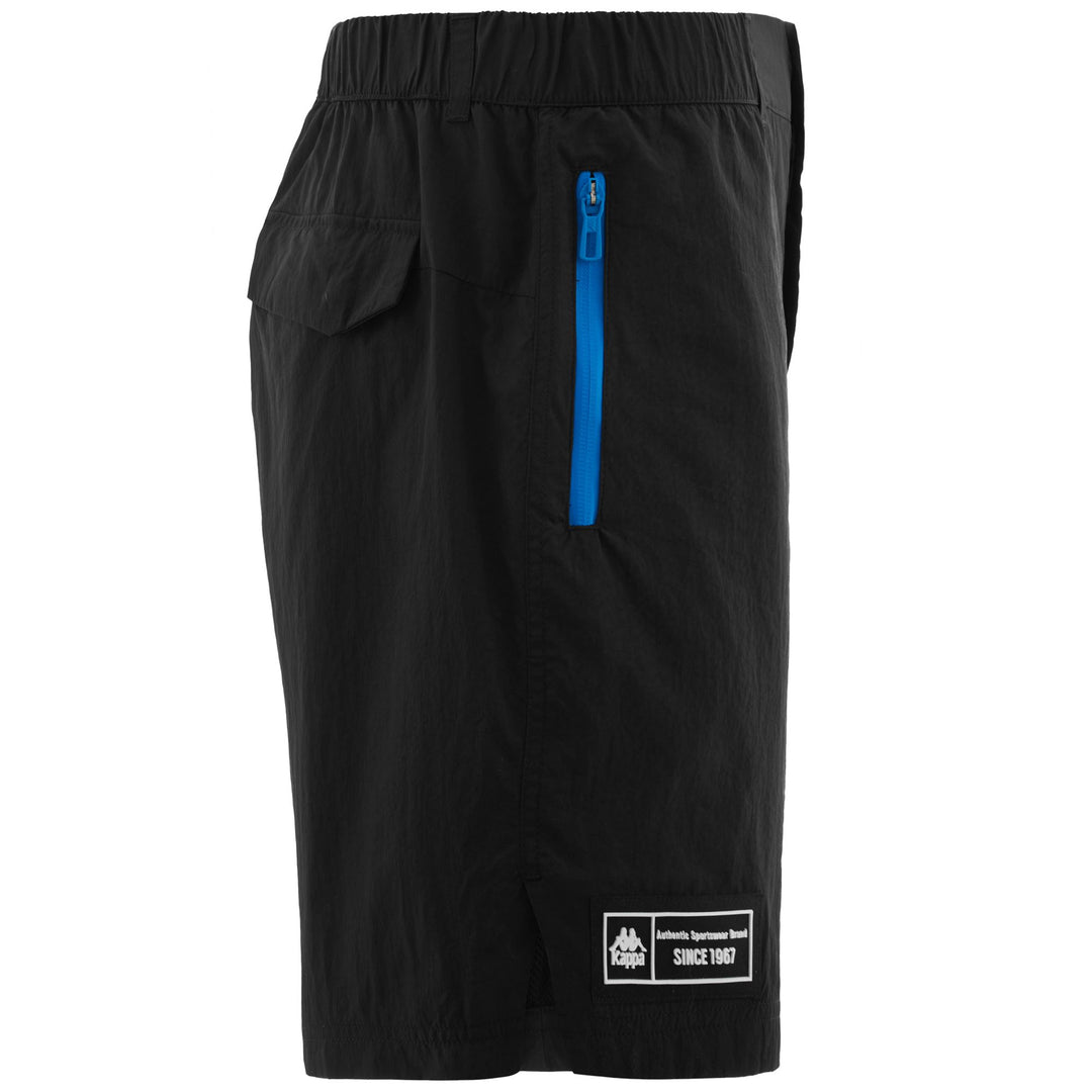 Shorts Man AUTHENTIC TECH ZEST Sport  Shorts BLACK Dressed Front (jpg Rgb)	