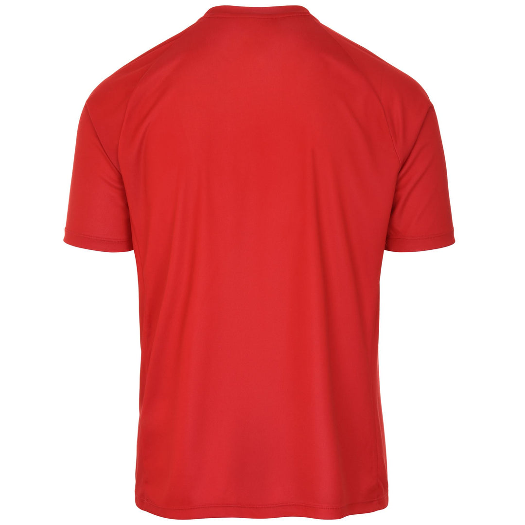 Active Jerseys Man KAPPA4FOOTBALL NARSATEX Shirt RED CHINESE Dressed Side (jpg Rgb)		