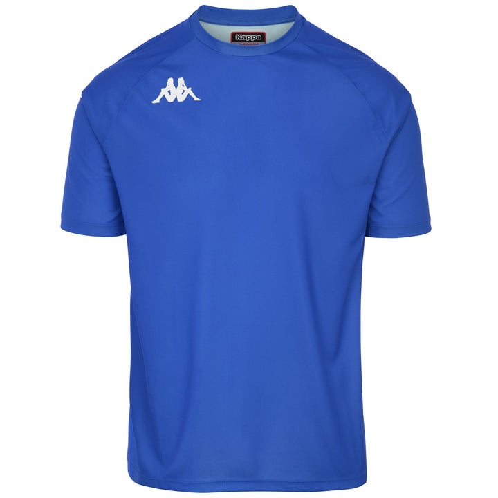 Active Jerseys Man KAPPA4FOOTBALL NARSATEX Shirt BLUE SAPPHIRE Photo (jpg Rgb)			